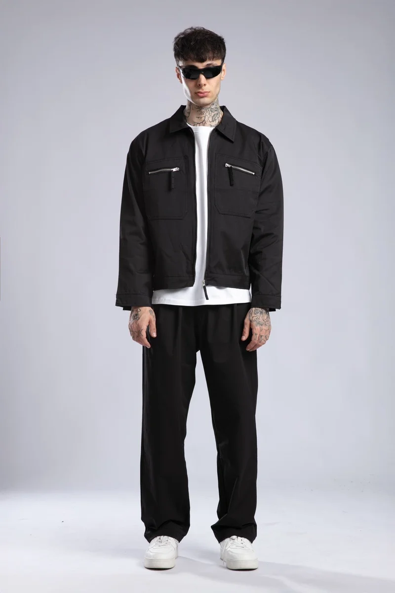 Catch Jacket with Zipper Pockets
