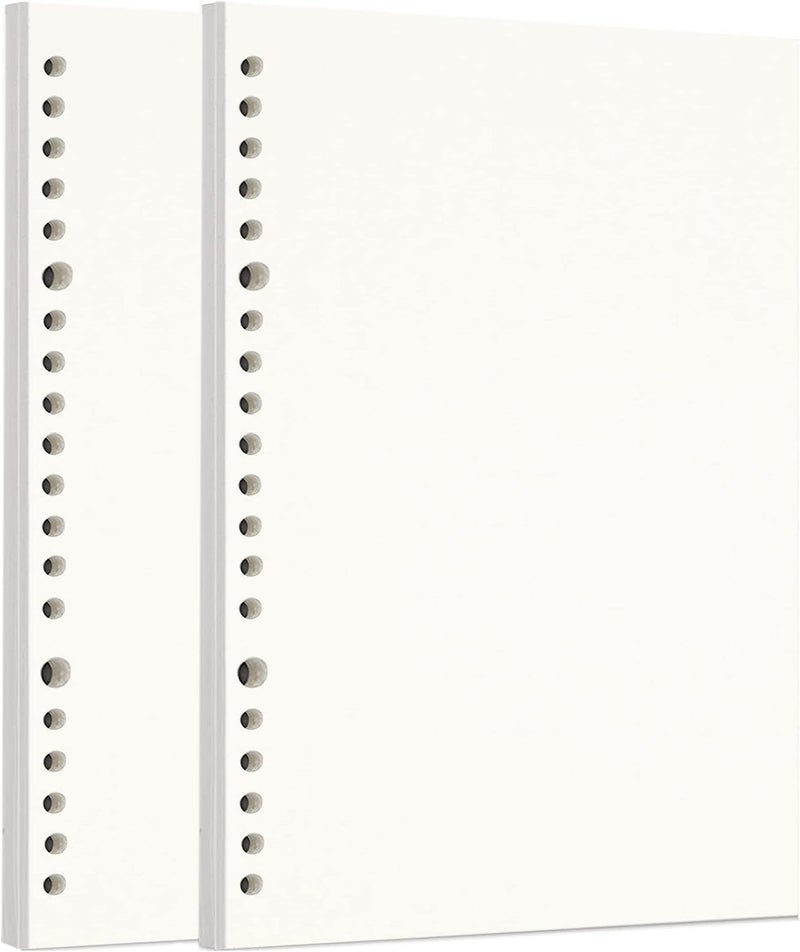 Multi-use well-engineered build Loose Leaf Punched Paper Refills Paper for Personal Organizer Diary Notebook Refillable Planner (Sketch, A5/20 Hole) Elegant upgraded practical design - Image 1
