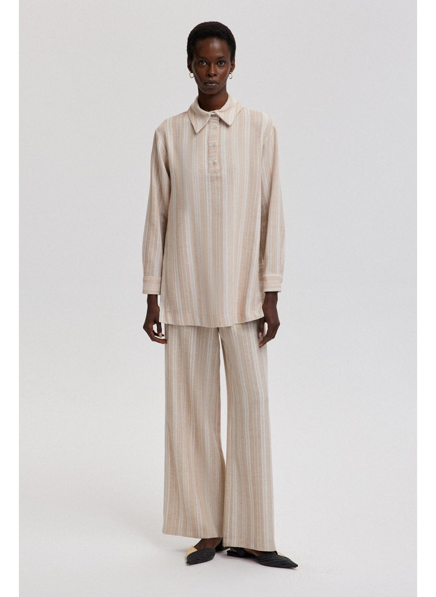 Touche - Tassel Detailed Striped Tunic - Image 1