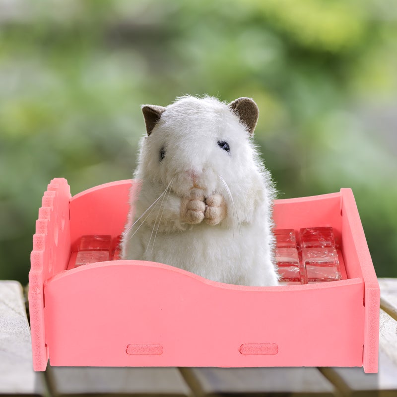 2Pcs Hamster Accessories Cooling Board Living Supplies Bed Nest for Hamster with a Size Sleeping Mat ( , ) - Image 4