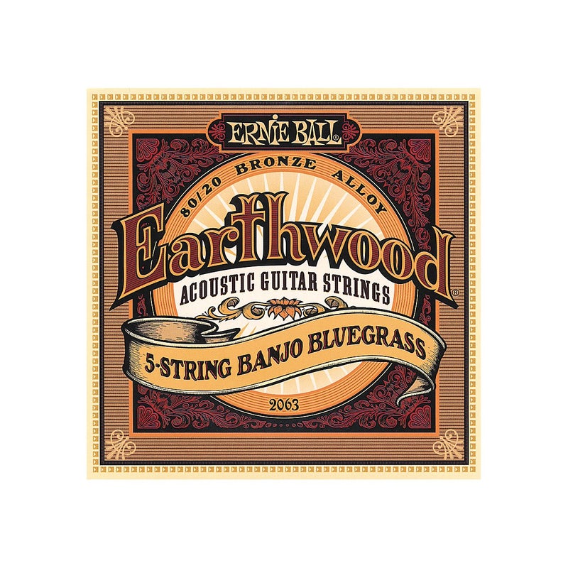 Ernie Ball Earthwood 5-String Bluegrass 80/20 Bronze Banjo Strings, 9-20 Gauge (P02063) - Image 5
