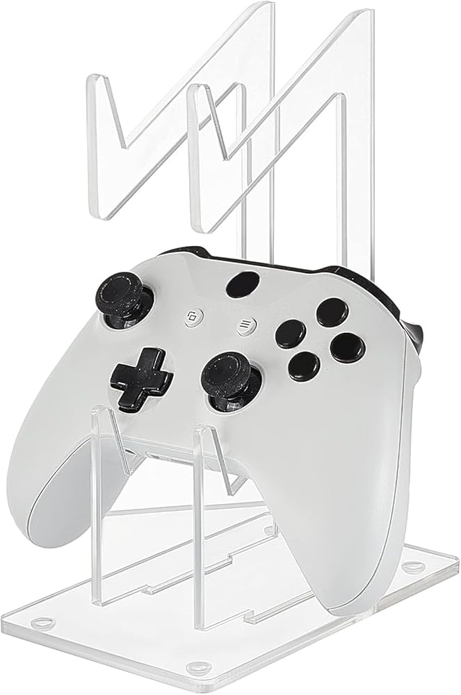 Handle Display Stand – Transparent Double Layer, Acrylic