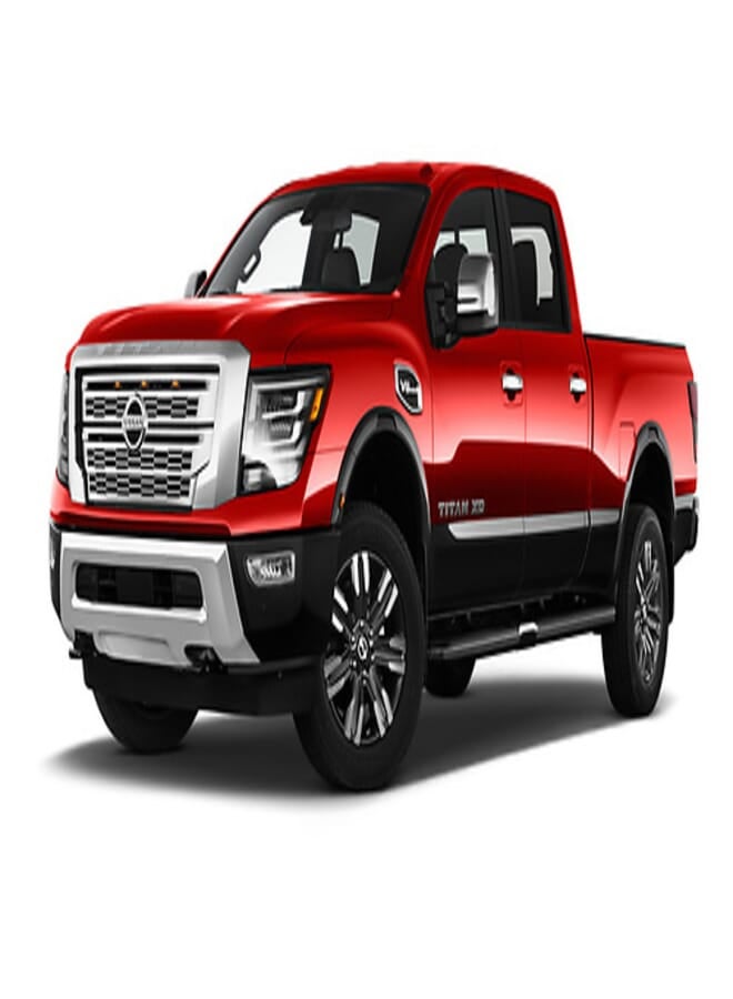 Generic car Cover 2 Layers for Nissan Titan XD Platinum Reserve Crew Pick up 2024  Waterproof, UV, Dustproof, Outdoor Convertible Cover (Two years warranty) - Image 1