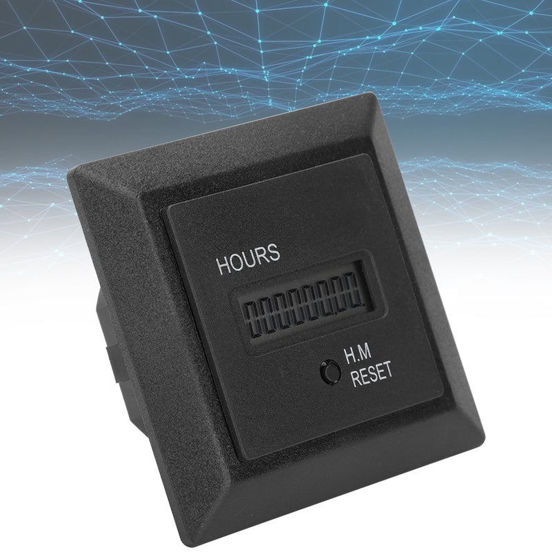 عداد ساعات عرض رقمي مرشح دقة عالية عالمي 50/60 هرتز HM-1R تيار متردد 100-240 فولت - Image 1
