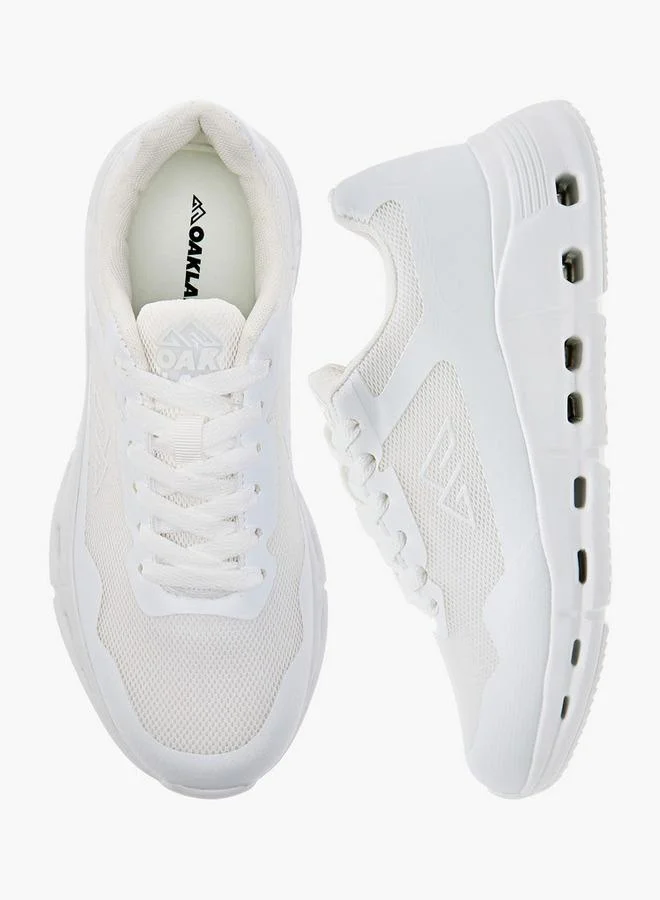 Oaklan by Shoexpress Women by Shoexpress Panelled Sports Shoes with Lace-Up Closure