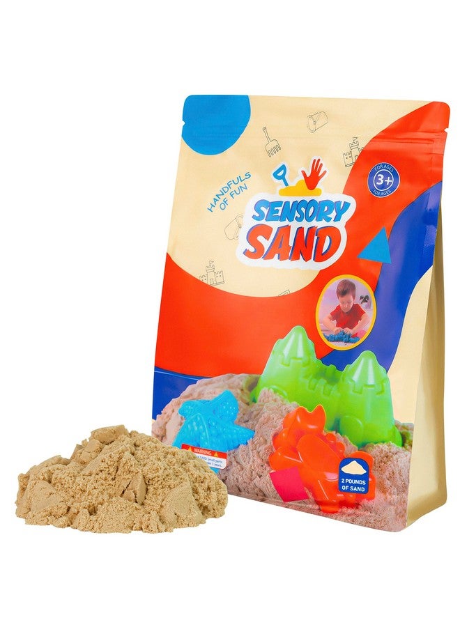 Sensory Sand 2 Pounds Of Brown Play Sand - Image 2