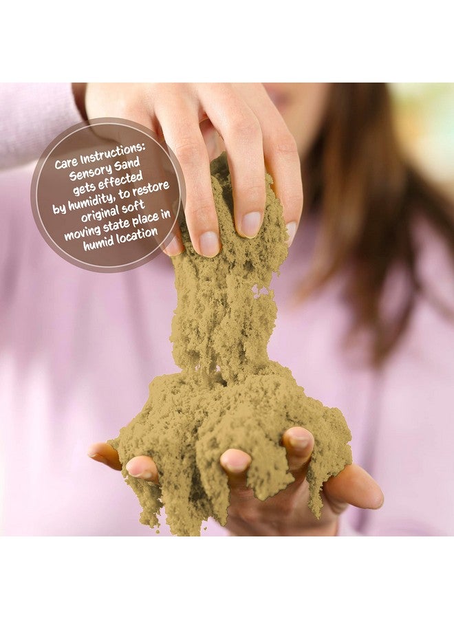 Sensory Sand 2 Pounds Of Brown Play Sand - Image 5