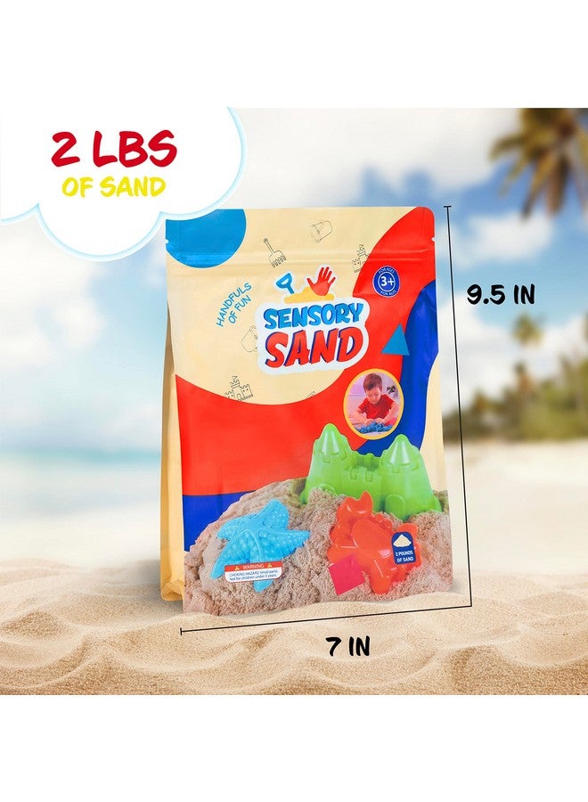 Sensory Sand 2 Pounds Of Brown Play Sand - Image 4