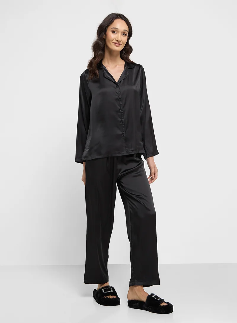 ELLA Satin Pyjama Set