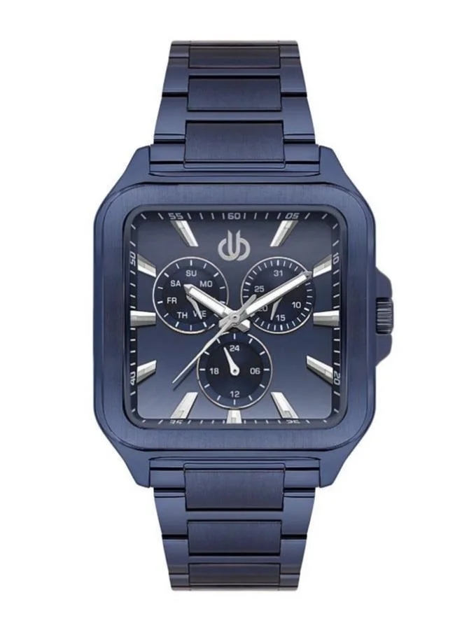 BIGOTTI Bigotti - Raffinato Men Watch | Stainless SteelBrass Case | Analog | Square Dial | Mineral Glass | Japanese Quartz | Water Resistant 50 Meters