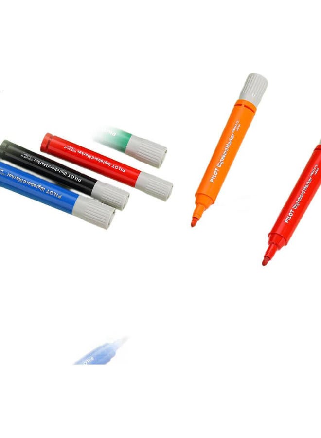 Pilot Water-Based Erasable Whiteboard Marker, Large Capacity Thick Barrel, M Nozzle Thick Barrel Marker, Logistics Marker, Wbmar Red Single Pack - Image 2