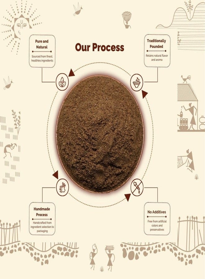 AMINO Pavbhaji Masala 250Gm | Traditionally Pounded Pavbhaji Masala - Image 2