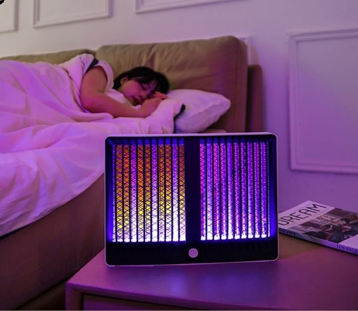 Sampri Mosquito Lamp International Eco-Friendly-Bug-Zapper Electric-Mosquito Lamp Dual Mosquito Zapper Lamp Indoor Insect Trap Portable Killer Catcher Trap Machine - Image 1