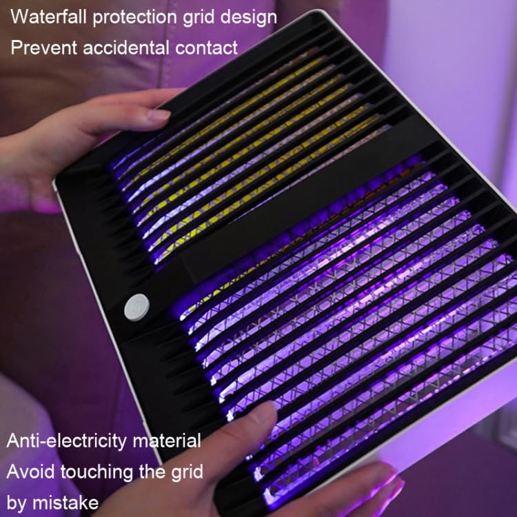 Sampri Mosquito Lamp International Eco-Friendly-Bug-Zapper Electric-Mosquito Lamp Dual Mosquito Zapper Lamp Indoor Insect Trap Portable Killer Catcher Trap Machine - Image 3