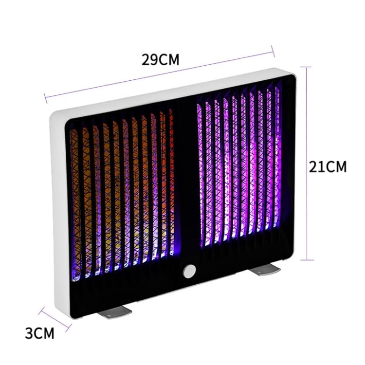 Sampri Mosquito Lamp International Eco-Friendly-Bug-Zapper Electric-Mosquito Lamp Dual Mosquito Zapper Lamp Indoor Insect Trap Portable Killer Catcher Trap Machine - Image 2