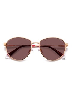 Polaroid Women's Polarized Metal Sunglasses Pld 4171/G/S/X Violet 51 - Lens Size: 50.5 Mm - Gold Viol  - Image 4