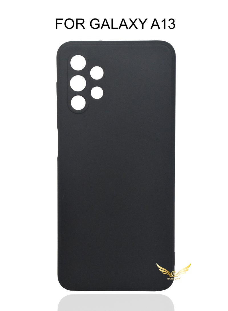BORTONY Slim Full Body Stylish Silicone Protective Case Cover For Samsung Galaxy A13 - Image 1