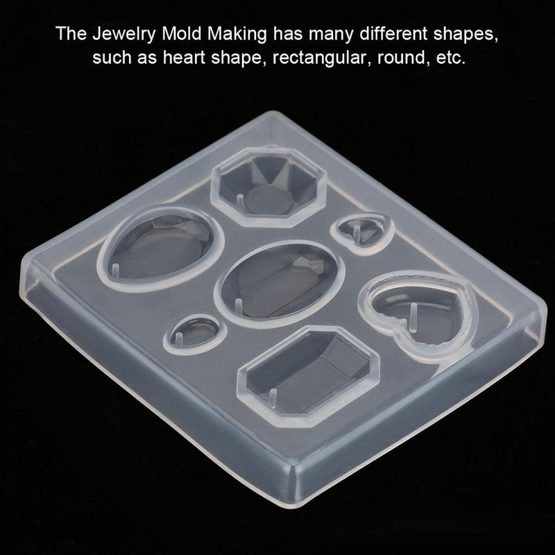 yuyte Casting  Faceted Clear Silicone for Jewelry for Jewelry Craft Making - Image 5