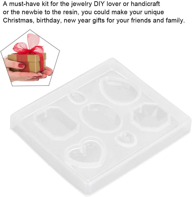 yuyte Casting  Faceted Clear Silicone for Jewelry for Jewelry Craft Making - Image 2