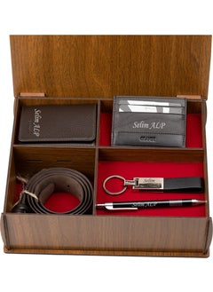 Grande 1414 Leather Men's Wallet & Card Holder and Belt Set  - Image 1