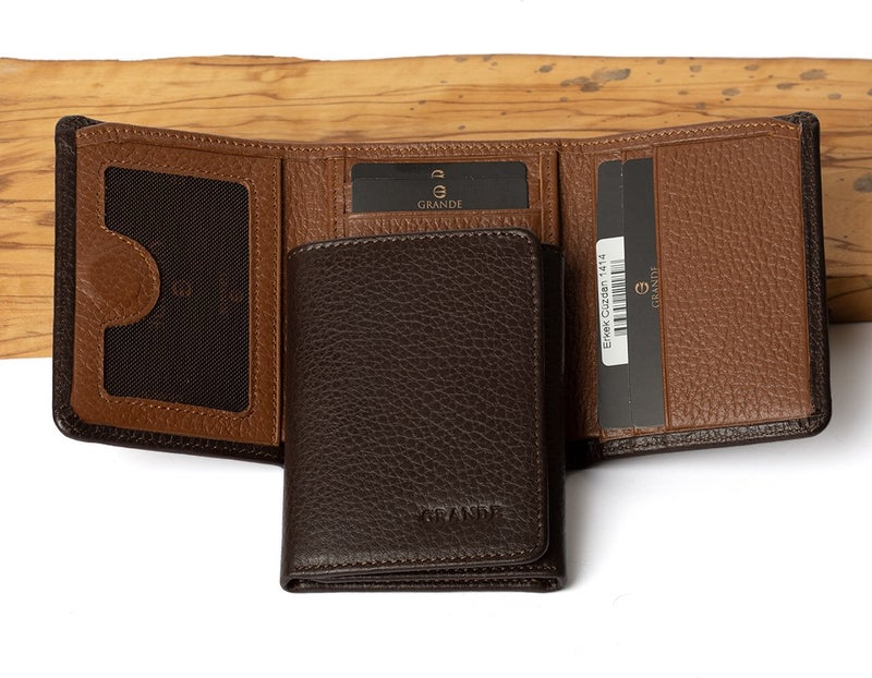 Grande 1414 Leather Men's Wallet & Card Holder and Belt Set  - Image 2