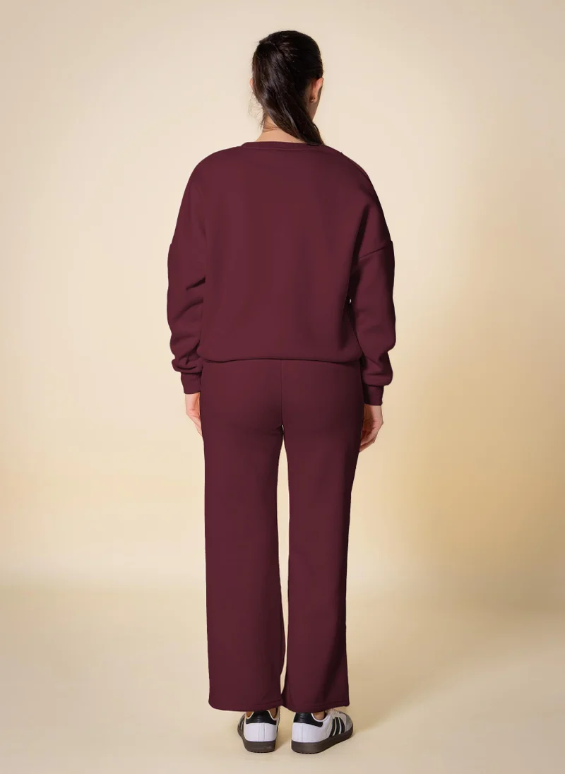 شايبس طقم سويت شيرت ناعم