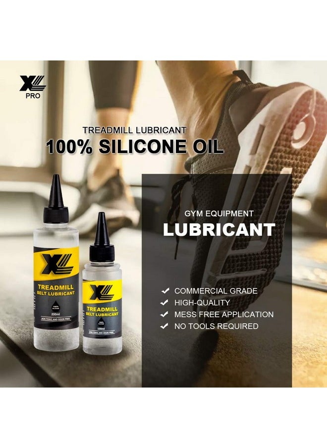 XL Silicone Oil Lubricant For Treadmill Belt 500 Ml With Free Dispenser Bottle And Easy Applicator  - Image 2