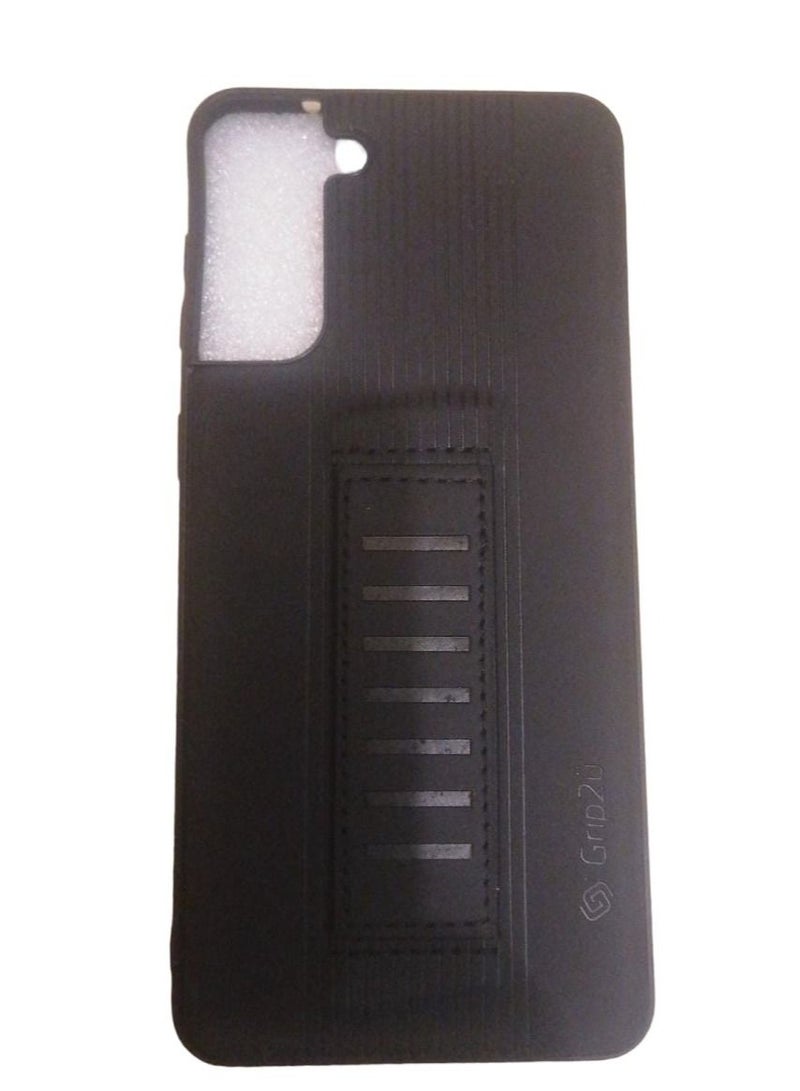 جريب 2 يو غطاء حماية واقٍ مزود بقبضة لليد لهاتف سامسونغ s21plus لون أسود - Image 1