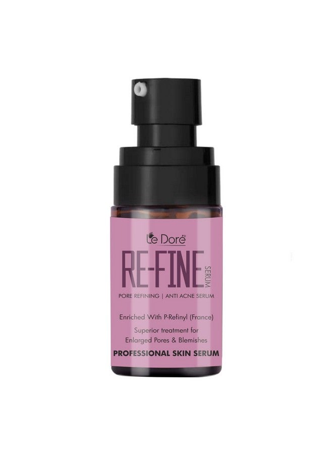 Le Dore Re-Fine Pore Tightening Sebum Control Anti Acne Clinically Proven Professional Face Serum, Superior Treatment Of Enlarged Clogged Pores & Blemishes For Men & Women (30 Ml) - Image 1