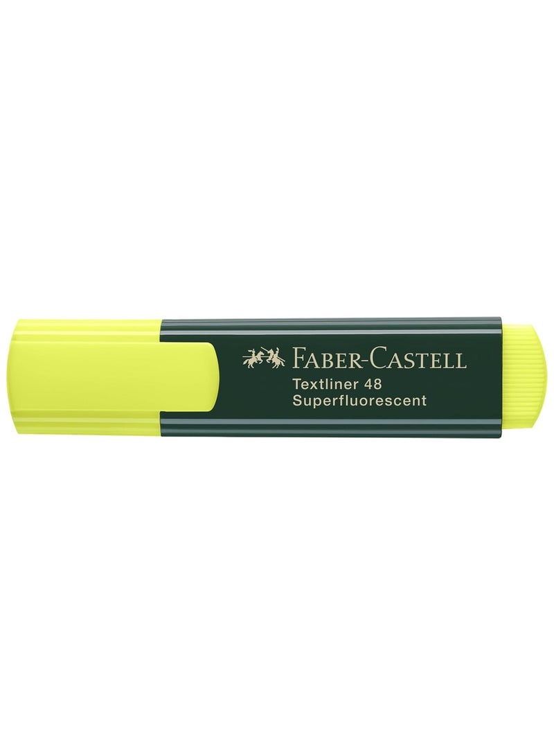 FABER-CASTELL 10-Piece Textliner Highlighter Yellow - Image 4