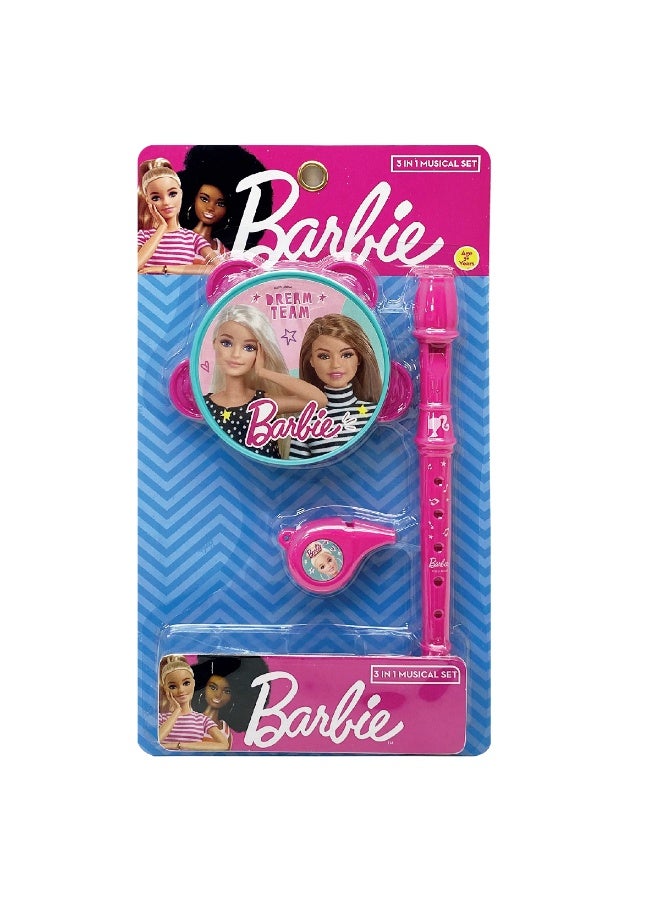 Barbie آلة موسيقية باربي 3 في 1 - Image 1