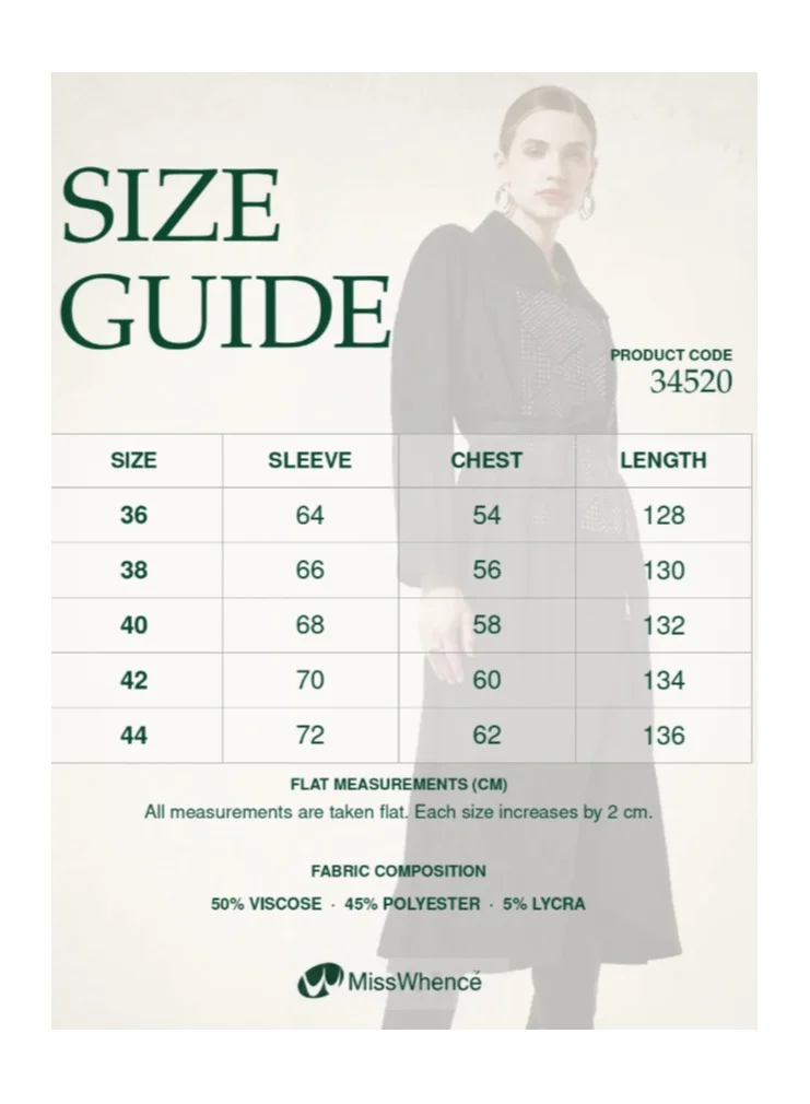 MissWhence Suede Trench Coat with Stud/Rhinestone Detail - Black