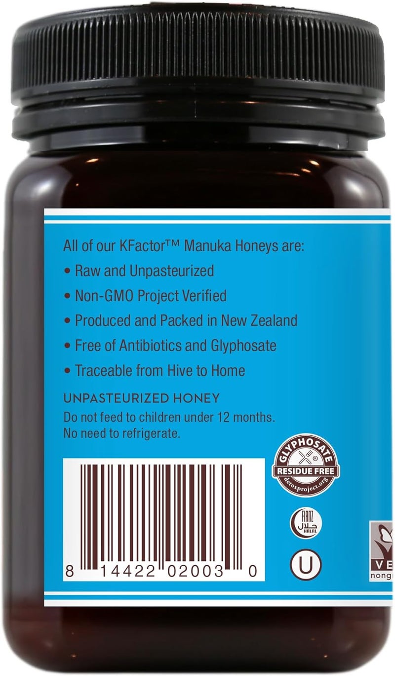 Wedderspoon Raw Multifloral Manuka Honey KFactor 12 - 500g - Image 3
