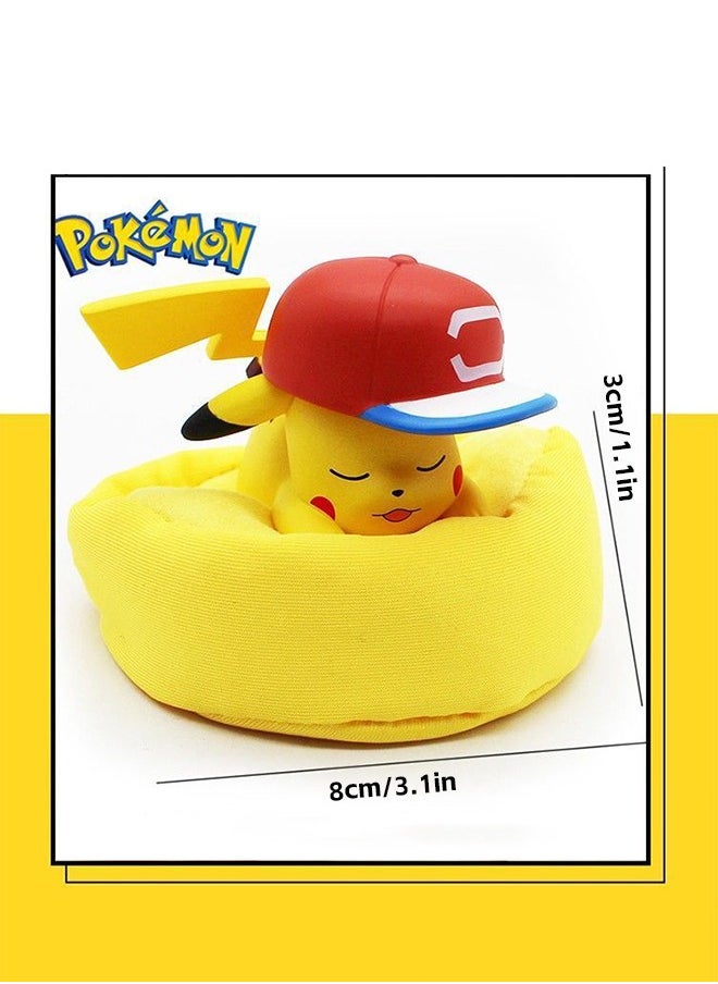Pokemon PokeMon Pikachu, Anime Model Toy Series with Dust Removal Mat  - Image 5