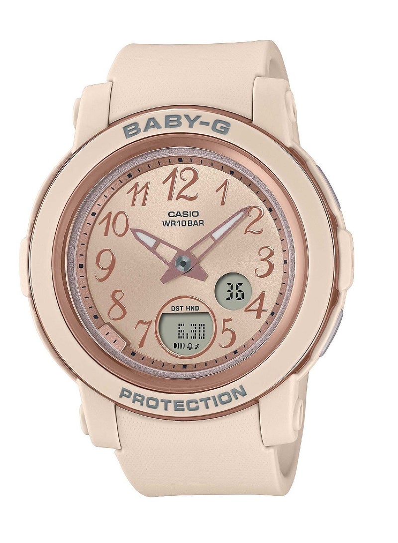 CASIO Women Watch Baby-G Digital Analog Candy Color Pink Dial Resin Band BGA-290SW-4ADR - Image 1