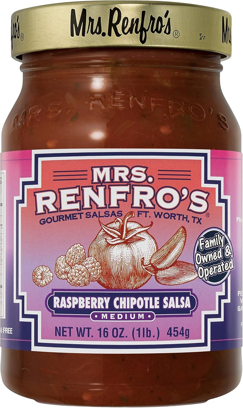 Mrs. Renfro's Raspberry Chipotle Salsa - 16 Ounce - Image 1