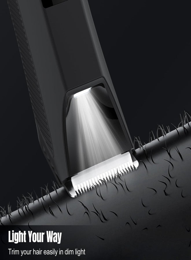 Suttik Manscape Body and Ball Trimmer for Men, 3-in-1 Pubic Groin & Nose Hair Trimmer, Ball Shaver & Body Groomer, Wet/Dry Electric Razors for Smooth Shaving, IPX7 Waterproof with Travel Case - Image 5