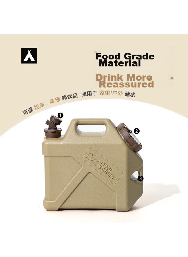 Mobigarden Water Storage Container, Outdoor Camping Portable Car-mounted Large Capacity Drinking Water Bucket 20l Nx22674002 Night Black - Image 3