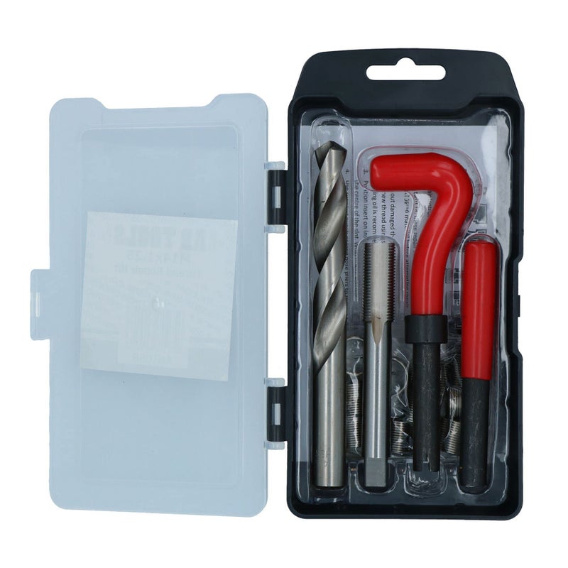 AB Tools-Neilsen M12 x 1.25mm Thread/Tap Repair Cutter kit helicoil 15pc Set Damaged Thread - Image 5