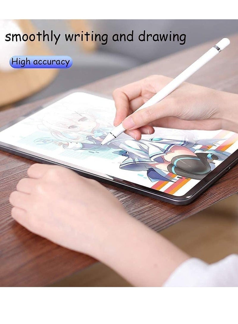 قلم ستايلس نشط مع خاصية رفض راحة اليد لجهاز آي باد برو أبيض - Image 2