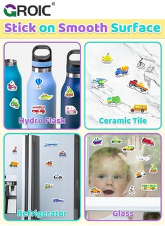 GROIC Reusable Sticker Books for Kids,Fun Sticker Books for Toddlers,Cute Waterproof Stickers,Educational Learning Toys Travel Stickers Activity Books for Kids  - Image 4