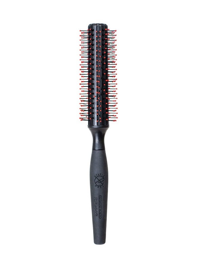 Cricket Static Free RPM 12 Row Round Hair Brush - Curling, Blow Drying, Detangling and Styling Wet or Dry Hair, Suitable for All Hair Types - Image 1