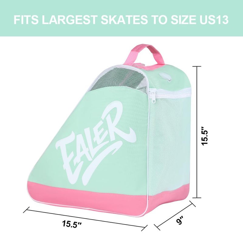 EALER Heavy-Duty Waterproof Skate Bag with Adjustable Shoulder Strap â€“ Fits Ice Hockey, Inline, Roller & Quad Skates | Kids & Adults - Image 2