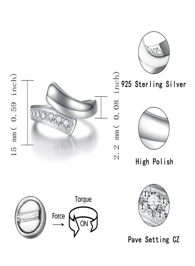 MANBU Sterling Silver Urn Ring for Ashes: Women Cubic Zirconia Ash Ring Memorial Cremation Jewelry Bereavement Keepsakes Gift for Loss of a Loved One (Size 10) - Image 5