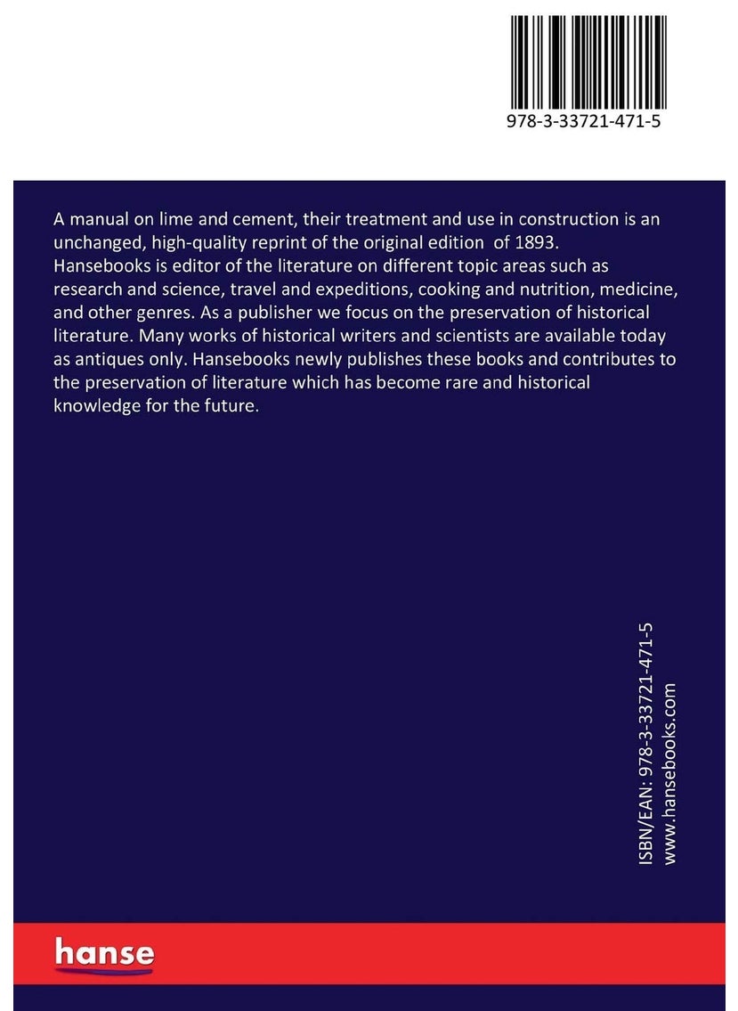A manual on lime and cement, their treatment and use in construction  - Image 2