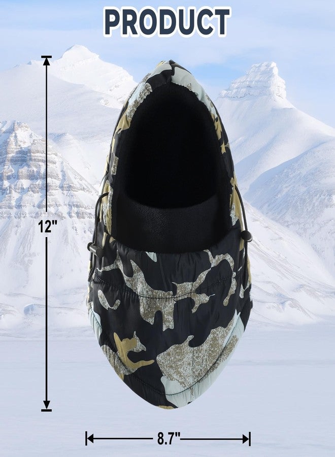 Clothclose Balaclava Ski Mask for Men, Lining Windproof Ski Face Mask for Women, Adjustable Winter Cold Weather Face Cover, Navy Blue Camo, One size - Image 3