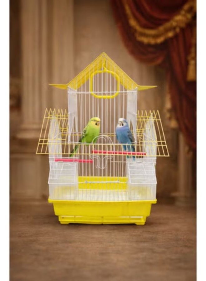 Petto W108  Bird Cage 30×23×39 cm | Durable Metal Cage for Small Birds - Image 2