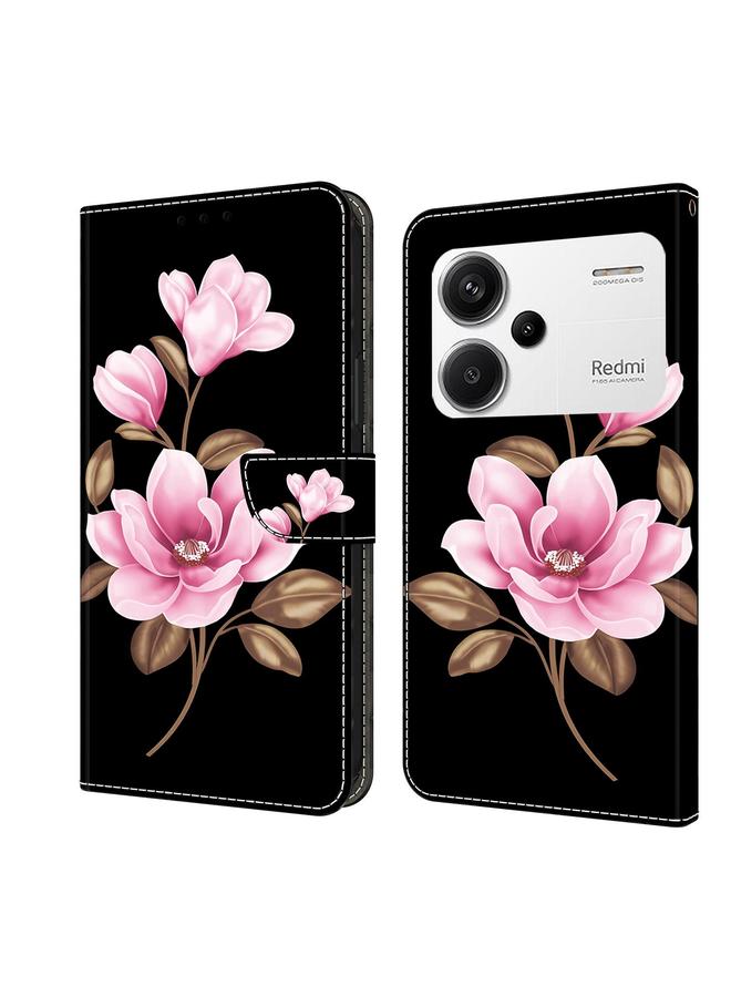 اس-توب جراب لهاتف Redmi Note 13 Pro+ جراب هاتف جلدي مطلي حديثًا - Image 1