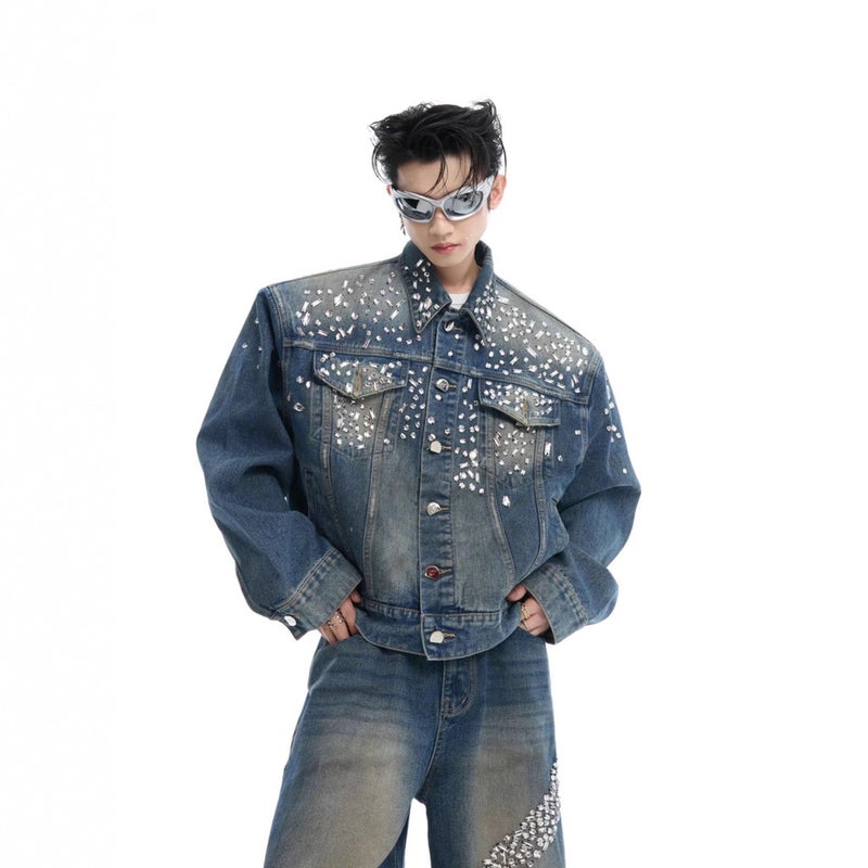 Unisex Classic Denim Jeans Loose Fit Daily Outdoor Wear - Image 3