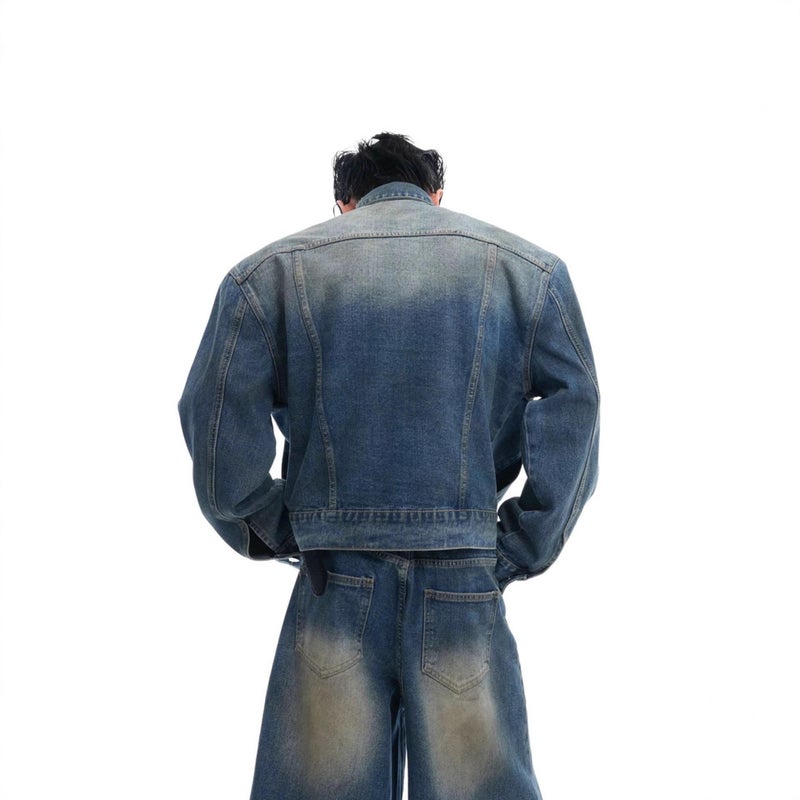 Unisex Classic Denim Jeans Loose Fit Daily Outdoor Wear - Image 4